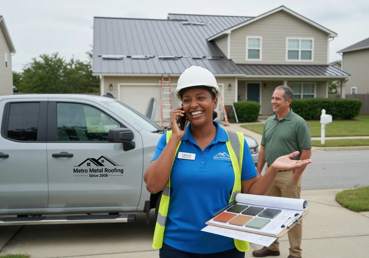 Storm Damage Metal Roof Repair in Mound City, IL